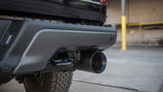 Corsa 2017-2020 Ford F-150 Raptor 3.5L Sport Cat-Back Dual Rear Exit w/ 5in Gunmetal Tip CORSA Performance Catback