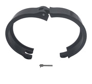 Granatelli 3.0in Dual Seal Clamshell Clamp - Aluminum Black Granatelli Motor Sports Clamps