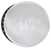 K&N 1.5in Flange ID x 3in OD x 2.5in H Chrome Finish Rubber Base Crankcase Vent Filter K&N Engineering Air Filters - Universal Fit