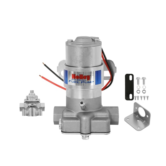 110 GPH Blue¨ Electric Fuel Pump With Regulator 712-802-1 HOLLEY Autoparts
