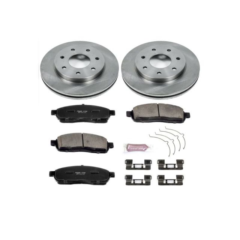 Power Stop 04-08 Ford F-150 Front Autospecialty Brake Kit PowerStop Brake Kits - OE