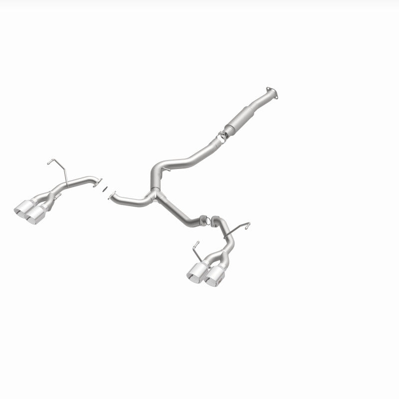 MagnaFlow SYS Cat-Back 15-17 Subaru WRX Sti 2.5L Polished 3in Tips