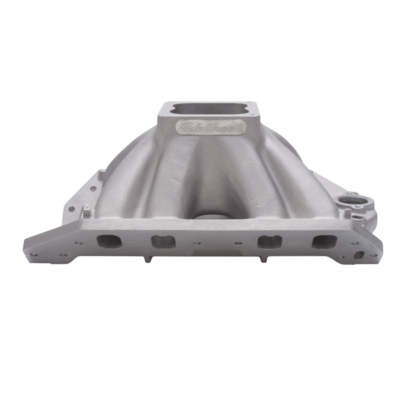 Edelbrock Manifold Big Victor II BBC w/ Edelbrock Profiler or Dart Big Chief Heads Dominator Flange Edelbrock Intake Manifolds
