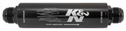 K&N 2in OD x 9in L 16AN 74 Micron In-Line Fuel/Oil Filter K&N Engineering Fuel Filters