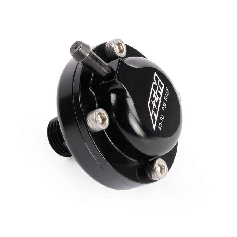 AEM AN6 ORB 40-70psi Fuel Pulse Damper AEM Fuel Pressure Regulators