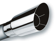 Borla Universal Polished Tip Single Round Angle-Cut (inlet 3in. Outlet 3 1/2in) *NO Returns* Borla Tips