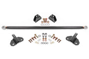BMR 15-23 Ford S550 Mustang Shock Mount Kit - Black Hammertone BMR Suspension Shock Mounts & Camber Plates