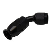 DeatschWerks 6 AN Female Flare Swivel 60-Degree Hose End PTFE - Anodized Matte Black DeatschWerks Fittings