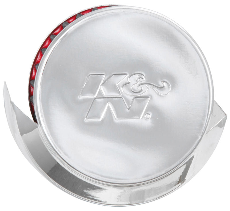 K&N 1.00in Flange ID x 3in OD x 2.5in Height Vent Filter K&N Engineering Air Filters - Universal Fit