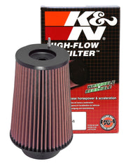 K&N Universal Filter Round Tapered 4in FlangeID / 6.625in Base OD / 5.25in Top OD / 9.5in Height K&N Engineering Air Filters - Universal Fit