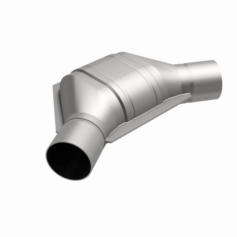 MagnaFlow Universal Catalytic Converter 2.50inch Angled In/Out FED Magnaflow Catalytic Converter Universal