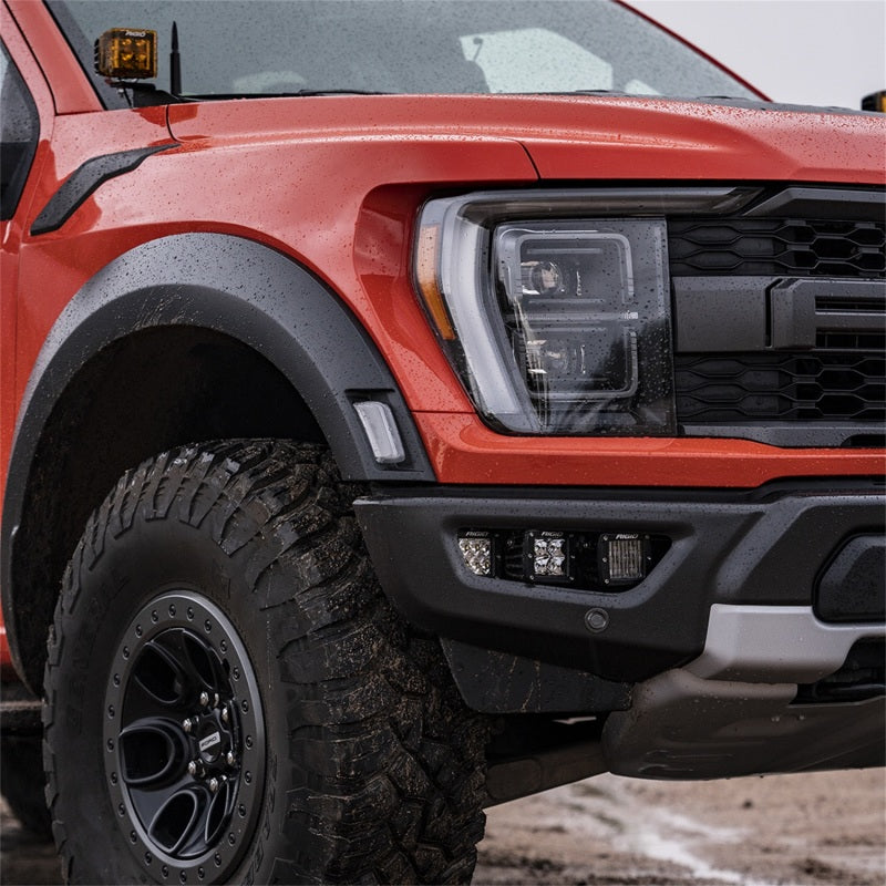 Rigid Industries 2021+ Ford Raptor Triple Fog Lights Kit Rigid Industries Light Mounts