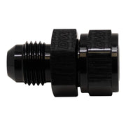 DeatschWerks 6AN Male Flare to Fuel Pump Outlet Barb Adapter - Anodized Matte Black DeatschWerks Fittings