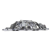 Edelbrock Chevy SB Performer EPS Intake Manifold w/ Oil Fill Tube - Chrome Plasma Edelbrock Intake Manifolds
