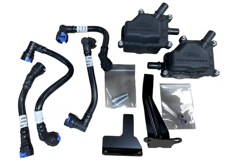 Ford Racing 21-24 F-150 3.5L EcoBoost Air Oil Separator Kit Ford Racing Oil Separators