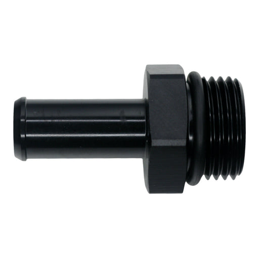 DeatschWerks 10AN ORB Male to 1/2in Male Barb Fitting - Anodized Matte Black DeatschWerks Fittings