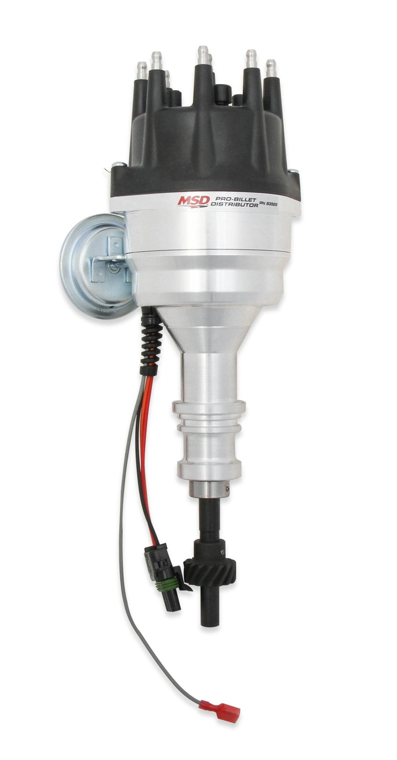 Ford 289/302 Ready-To-Run Distributor, Black Cap MSD Autoparts