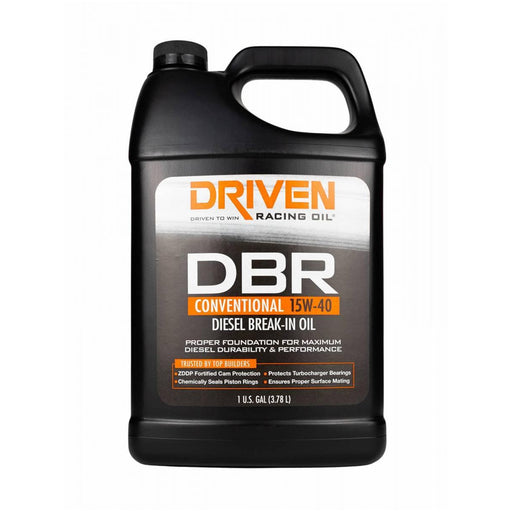 DBR 15W-40 Conventional Diesel Break-In Oil, 1 Gallon EDELBROCK Autoparts