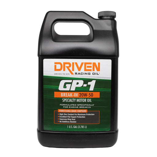 GP-1 Break-In 20W-50, 1 Gallon EDELBROCK Autoparts