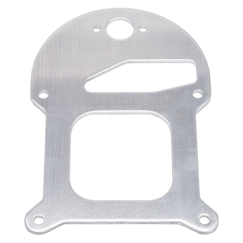 Fuel Pressure Regulator Kit - Single Regulator Plate Only, Standard Flange EDELBROCK Autoparts