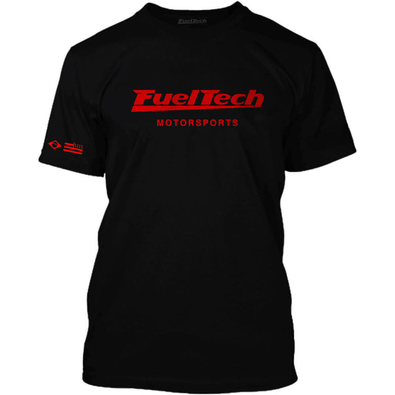 FuelTech Motorsports Black T-Shirt FUEL TECH Autoparts