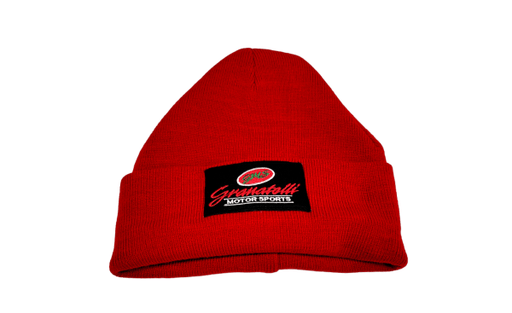 Granatelli Motor Sports BEANIE HAT RED GMS