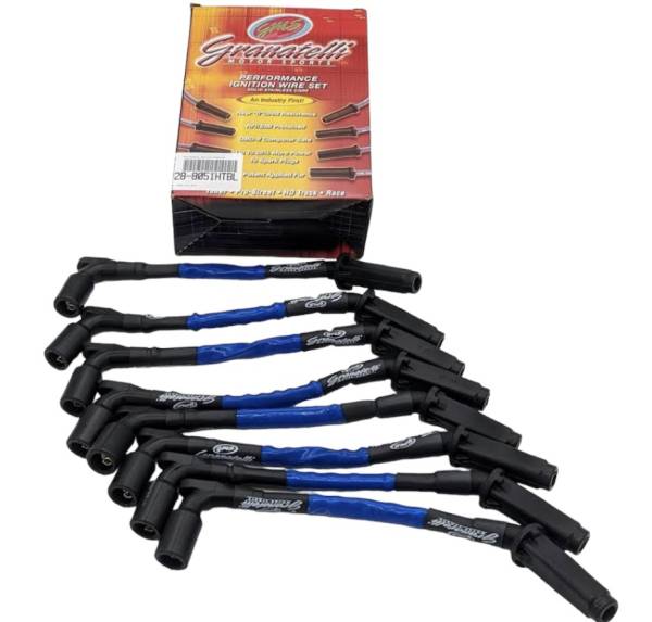 Granatelli Motor Sports C8 Corvette Ignition Wires 28-8051HTBL GMS