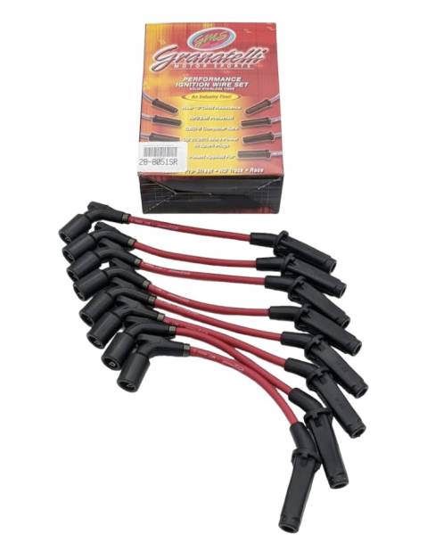 Granatelli Motor Sports C8 Corvette Ignition Wires 28-8051S-R GMS