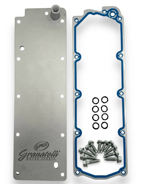 Granatelli Motor Sports Cast Valley Pan Cover, LS Gen IV. GMS
