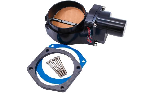 Granatelli Motor Sports GM LS3 6.2L Drive-By-Wire Billet Throttle Body Black GMTBLS3B GMS