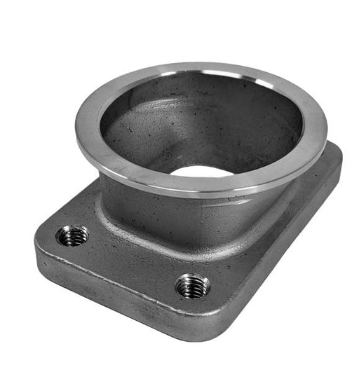 Granatelli Motor Sports Turbo Adapter, Cast. 2.5" V-Band to T3 Housing, Threaded GMS