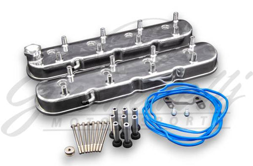 GranatelliÊMotor SportsÊLS Tall Valve Cover Polished Finish, 4.8, 5.3, 5.7, 6.0, 6.2, 7.0L, Pair GMS