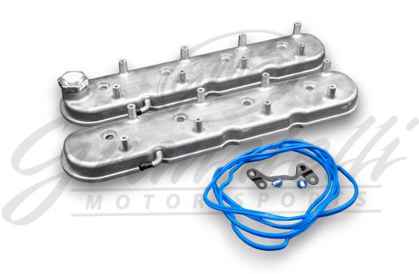 GranatelliÊMotor SportsÊLS Valve Cover Cast Finish, 4.8, 5.3, 5.7, 6.0, 6.2, 7.0L, Pair
