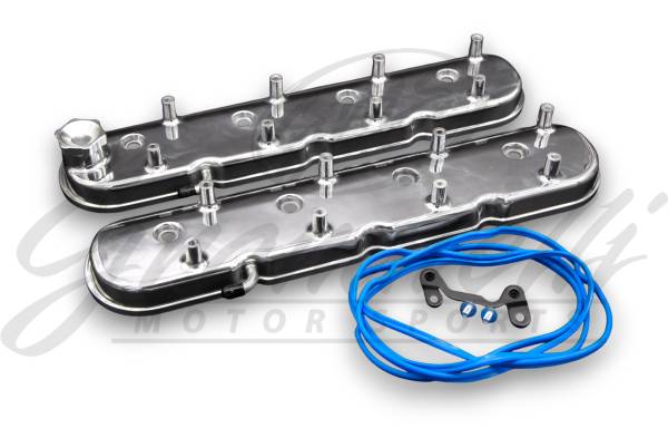 GranatelliÊMotor SportsÊLS Valve Cover Polished Finish, 4.8, 5.3, 5.7, 6.0, 6.2, 7.0L, Pair GMS