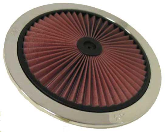 K&N X-Stream Top Filter Red 14in OD / 7.313in Neck Flange / 5.5in Height