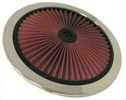 K&N X-Stream Top Filter X-Stream 16in OD - Black K&N Engineering Air Filters - Universal Fit