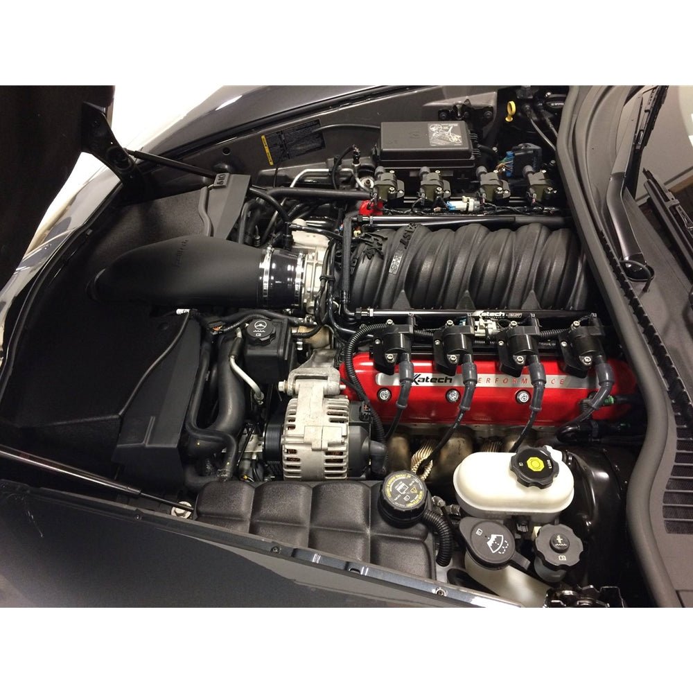 Halltech Black Killer Bee MF103 2006-2013 Corvette C6Z06 LS7 NW 103mm With PCV Hole Throttle Body Halltech Black Killer Bee KBMF103 CORVETTE C6