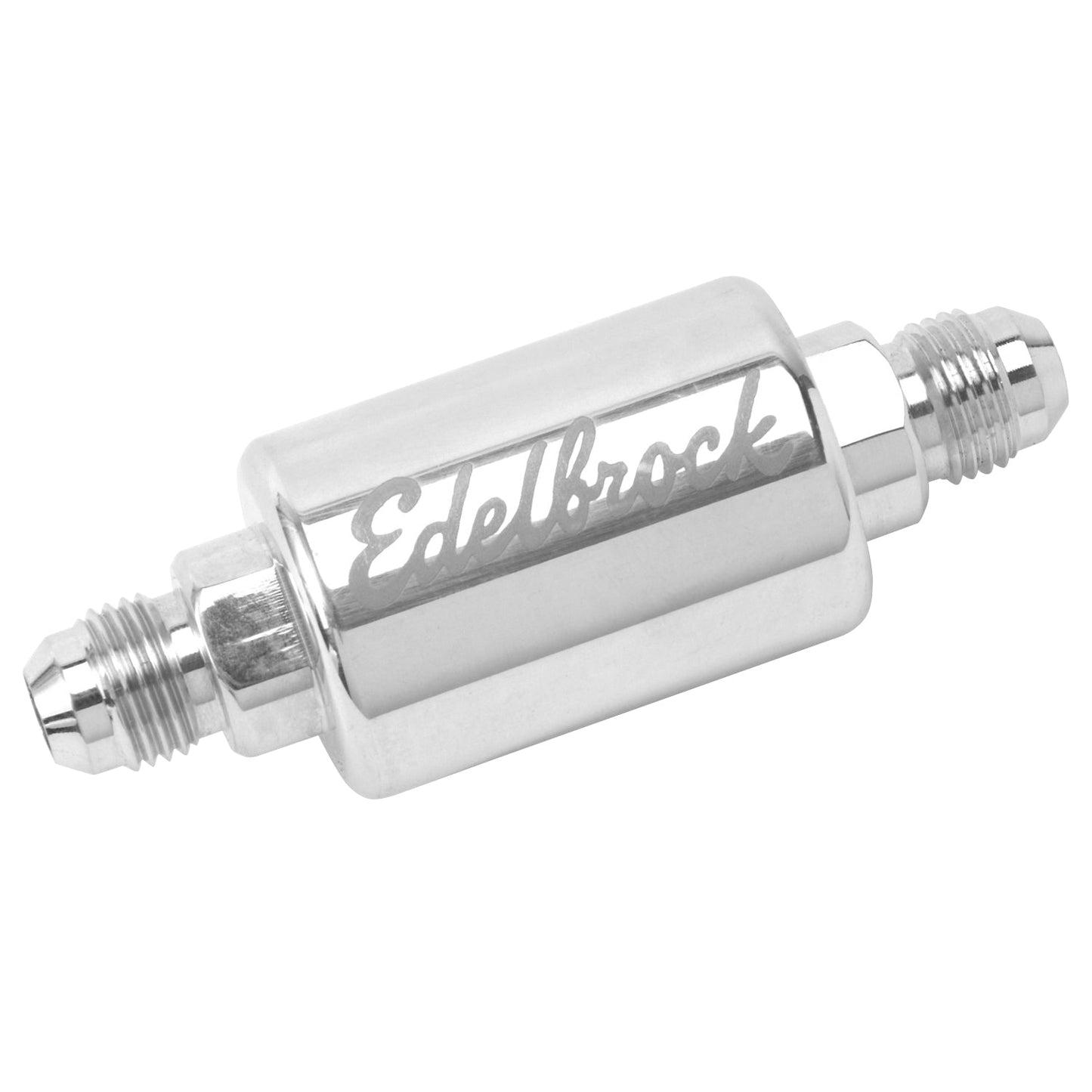 High-Flow Fuel Filter #8129 Polished Finish