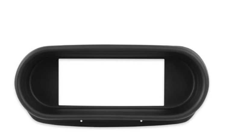 Holley Dash Bezels for the Holley EFI 6.86" Dashes 1962-65 NOVA 6 86 DASH BLACK  553-399