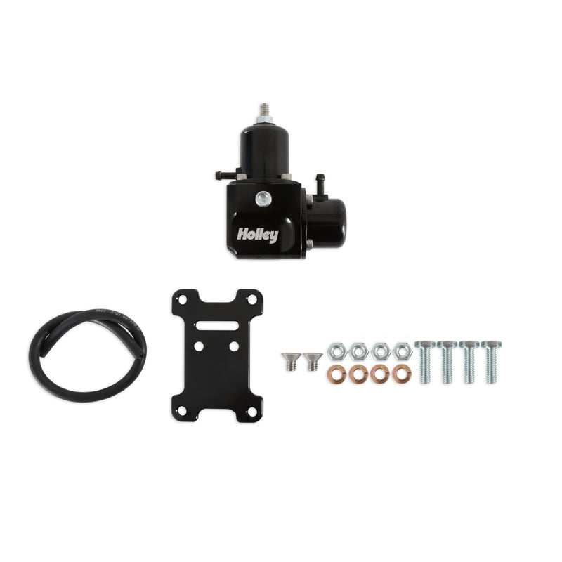 Holley Finned Vintage Style Engine Dress Up Kit - 3" Air Cleaner and Valve Covers - SBC - Center Bolt Holley Autoparts