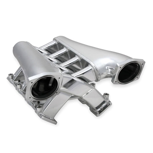 Holley Hi-Ram Fabricated Intake Manifold Dual Plenum 102mm GM LS3/L92, TB spacers, and Fuel Rail kit Silver w/ Sniper EFI logo 822241 - DSP PERFORMANCE MOTORSPORTS