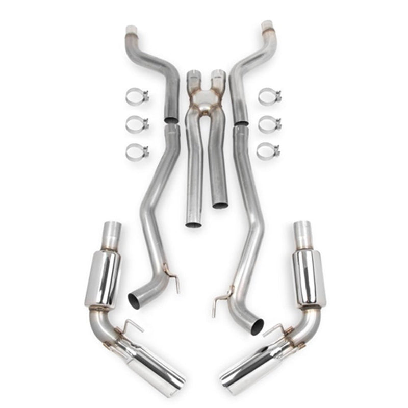 Hooker 2014-2015 Camaro SS 6.2L- V8 304SS 3" Cat-Back Exhaust System + X-Pipe (with mufflers) 70501305-RHKR CAT-BACK
