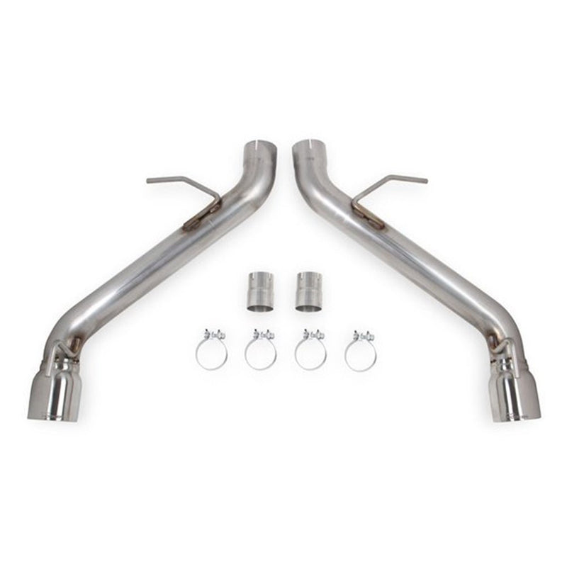 HOOKER 2016-2021 Chevrolet Camaro SS A8 V8, 6.2L 304SS Axle-Back Exhaust System Without Mufflers (Designed to fit Auto Transmission) 70401334-RHKR CAT-BACK