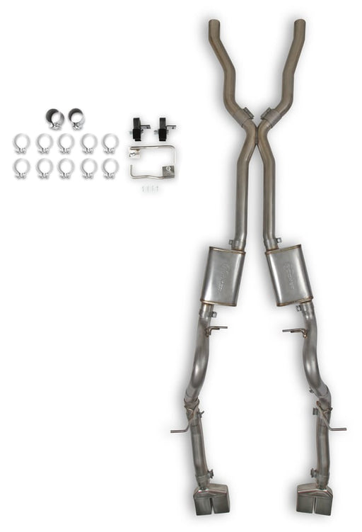 Hooker Blackheart 3" 304 Stainless Steel Gen III Hemi Swap Exhaust System 2 HOOKER BLACKHEART Autoparts
