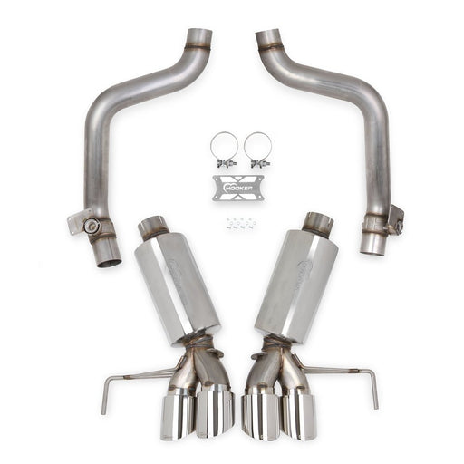 HOOKER BLACKHEART AXLE-BACK EXHAUST SYSTEM 2014-2019 C7 Chevrolet Corvette 3 inch 304SS Axle-Back W/Mufflers 70401317-RHKR - DSP PERFORMANCE MOTORSPORTS