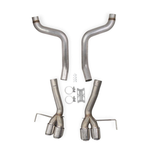 HOOKER BLACKHEART AXLE-BACK EXHAUST SYSTEM 2014-2019 C7 Chevrolet Corvette 3 inch 304SS Axle-Back w/o Mufflers 70401320-RHKR - DSP PERFORMANCE MOTORSPORTS