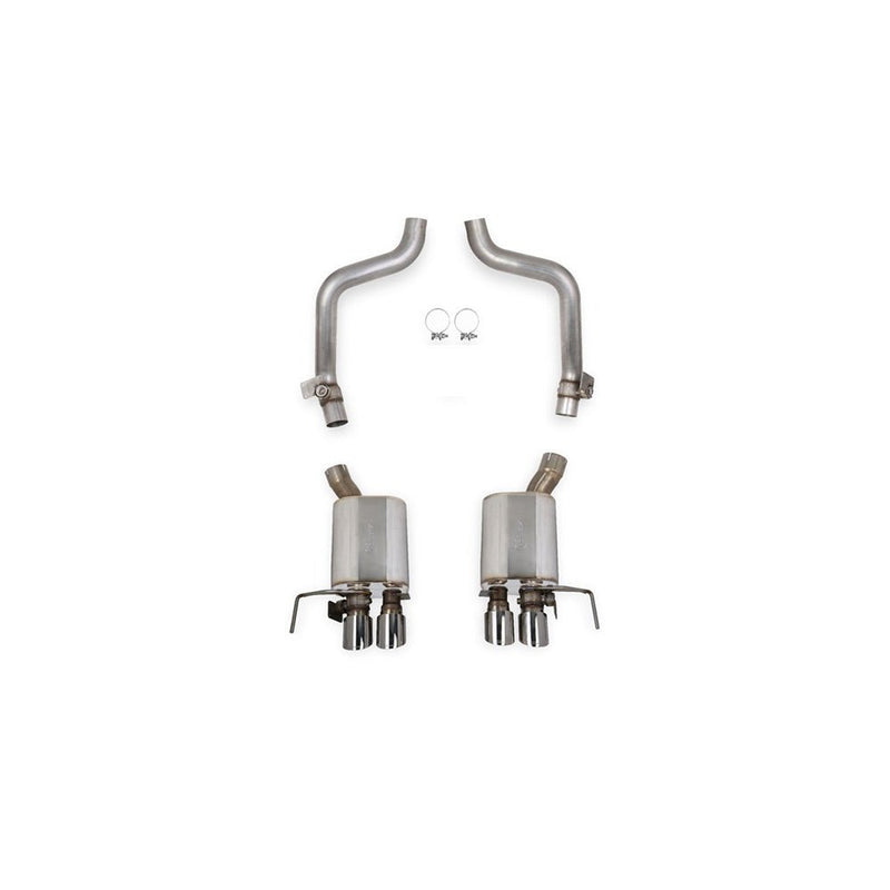 HOOKER BLACKHEART AXLE-BACK EXHAUST SYSTEM 2014-2019 C7 Corvette 3 inch 304SS Axle-Back Exhaust With Dual Mode Mufflers NPP 70401321-RHKR - DSP PERFORMANCE MOTORSPORTS