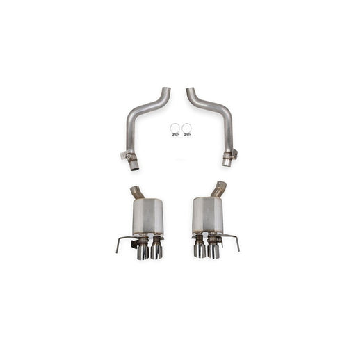 HOOKER BLACKHEART AXLE-BACK EXHAUST SYSTEM 2014-2019 C7 Corvette 3 inch 304SS Axle-Back Exhaust With Dual Mode Mufflers NPP 70401321-RHKR - DSP PERFORMANCE MOTORSPORTS