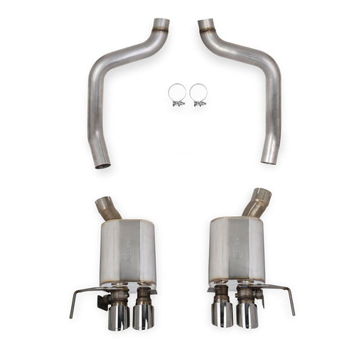 HOOKER BLACKHEART AXLE-BACK EXHAUST SYSTEM 2015-2019 C7 Corvette Z06 3 inch 304SS Axle-Back W/Mufflers Dual Model 70401328-RHKR - DSP PERFORMANCE MOTORSPORTS