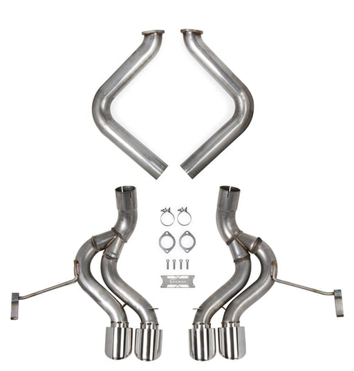 Hooker BlackHeart Axle-Back Exhaust System 7 HOOKER BLACKHEART Autoparts